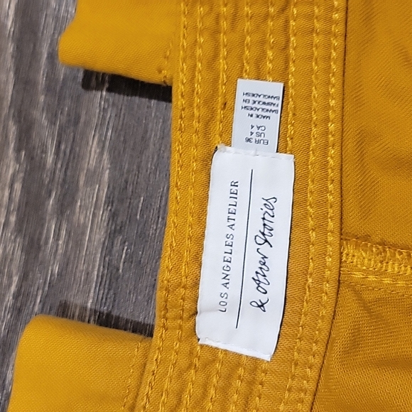 ❤️ & OTHER STORIES LOS ANGELES HIGH RISE STRAIGHT LEG PANTS, 4 (27) - Picture 2 of 5